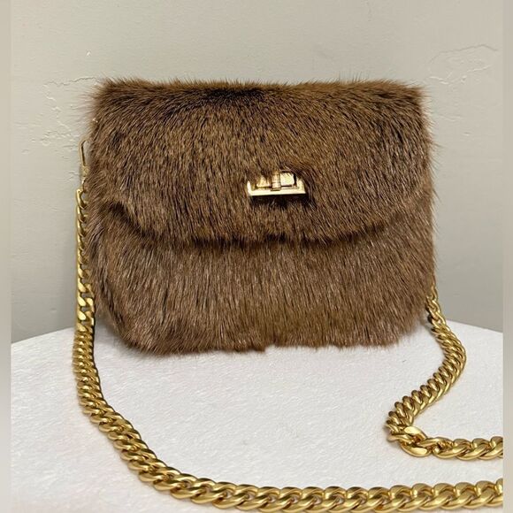 Handmade Natural Hair On Goat-hide Shoulder Bag, Goatskin Crossbody & Free Gift - Picture 9 of 16